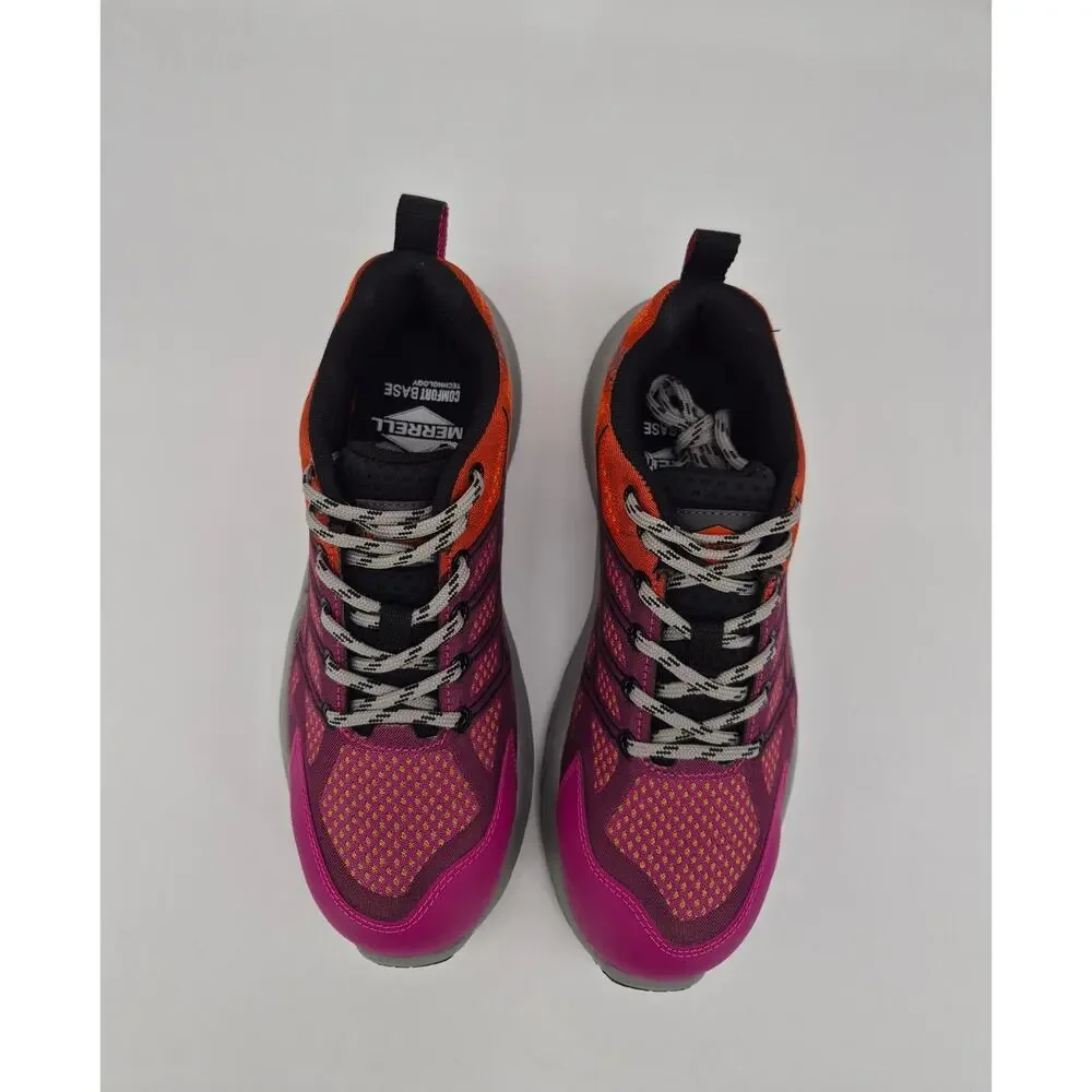Merrell Moab Flight CF Women’s Work Shoes Pink Orange Slip Resistant Size 6 NEW